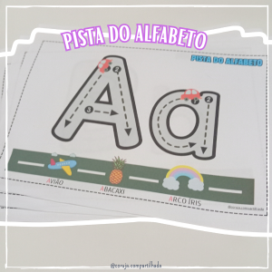 pista do alfabeto